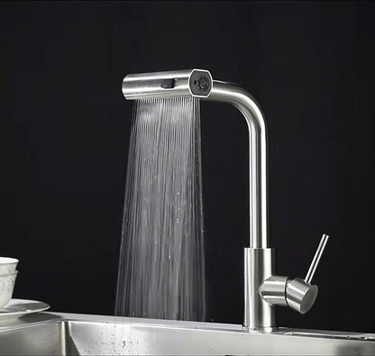 خلاط مطبخ شداد 4 نظام لرش المياه برأس قابلة للسحب